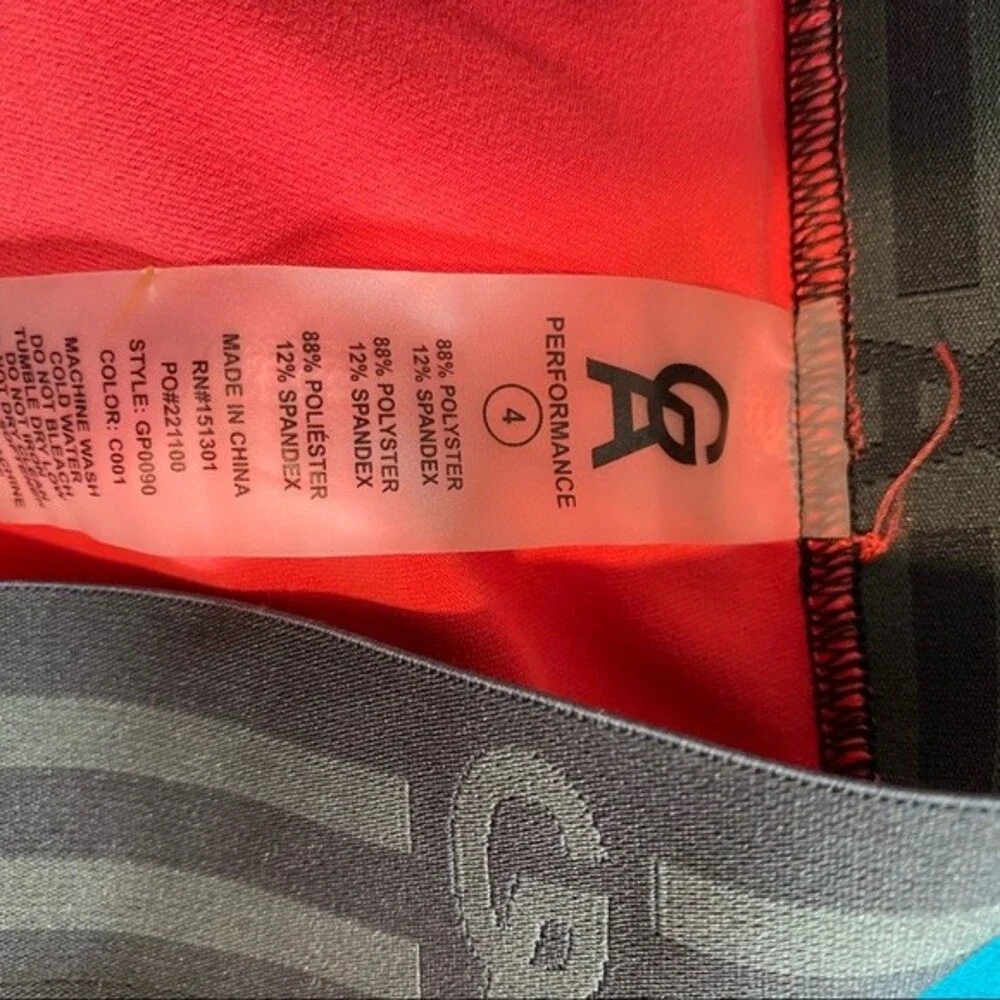 Good American Leggings Icon Pink 7/8 High Waist Workout Activewear Size 4 XL